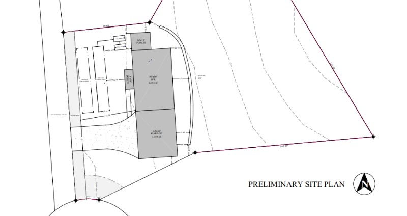 house plans and site planning 