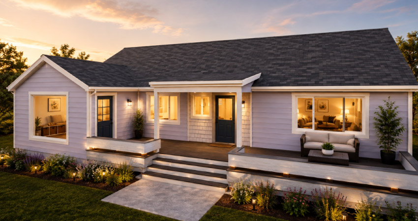 Porches, Decks, & Patios house render 