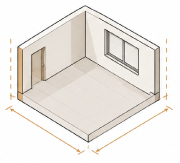 The Elora 4 sq ft area size