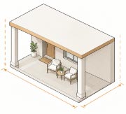 porch area
